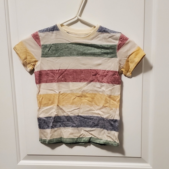 2/$35 π Vintage look HBC unisex Kid's tee in classic stripes - sz 5 - Picture 1 of 10